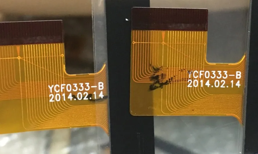 2 шт YCF0333 B YC0333 05013 Новый емкостной экран рукописный сенсорный 5 дюймов|Запасные