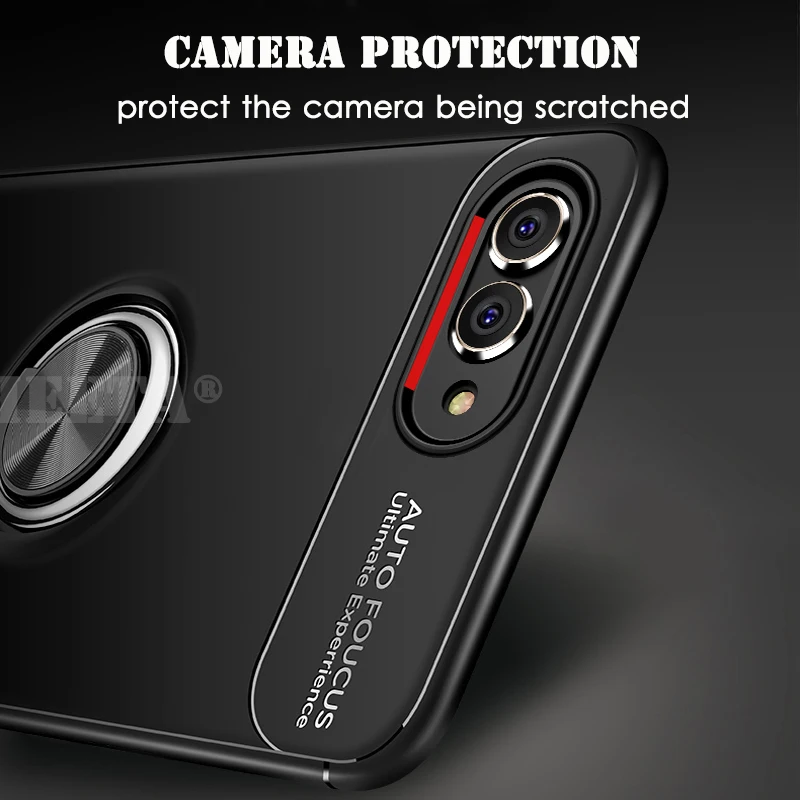 Hybrid Cover for OPPO R9 Plus F1 Global Version 360 Magnetic Finger Ring Holder kickstand Ultra thin Matte Soft TPU Case |