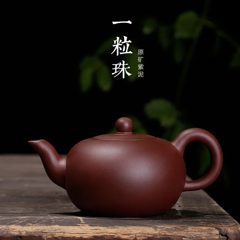 Рекомендуется заварочный чайник из фиолетовой глины с одной бусиной оптовая