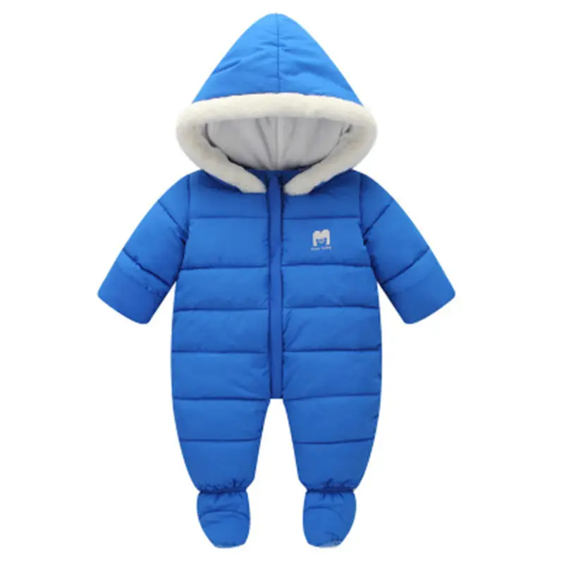 Ins New Thickening Winter Warm Coat Down Clothes Infant Wrap Foot Baby Clothing Boy Cute Girl Full Girls Boys Hot | Детская одежда и