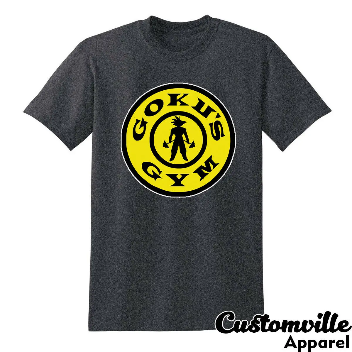Goku's Gym Unisex T-shirt. Gold's inspired Train Insaiyan DBZ fans F&B shirt2019 New Fashion Brand Men tees | Мужская одежда