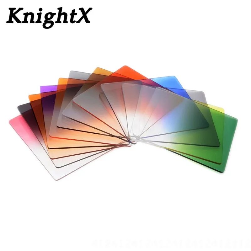 

KnightX Camera Lens Filter gnd 49MM 52MM 55MM 58MM 62MM 67MM 72 77MM for Cokin P canon eos sony nikon nd 2000d accessories d600