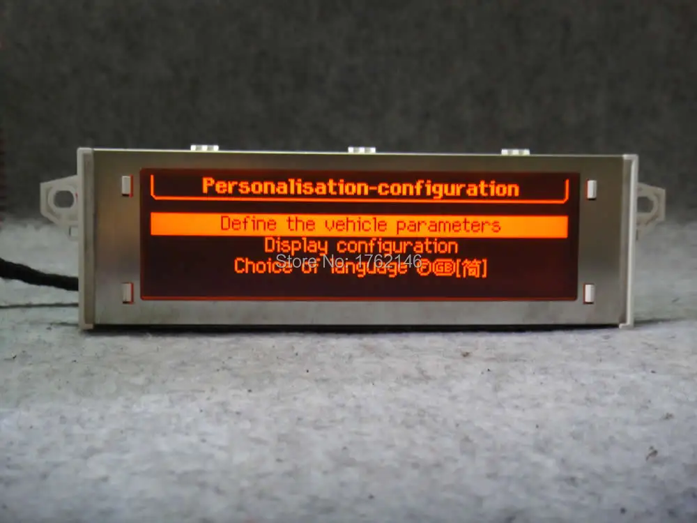 Оригинальный дисплей с поддержкой USB + Bluetooth красный монитор для Peugeot 307 207 408 rd4 rd45