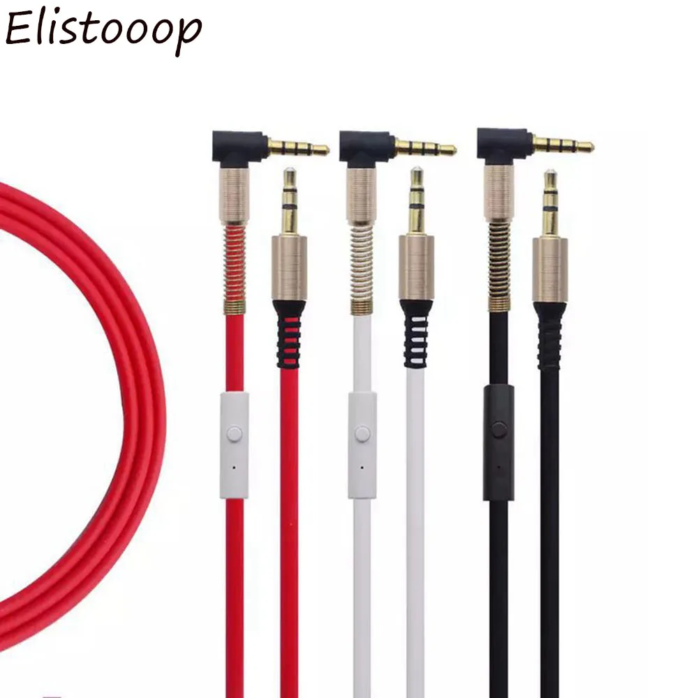 Аудиокабель со штыревыми соединителями 3 5 мм аудиокабель с микрофоном для