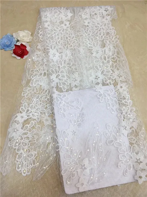 

2018 high quality French Nigerian sequins net lace,Peach African tulle mesh sequence lace fabric for party dress 5yards/lot X4