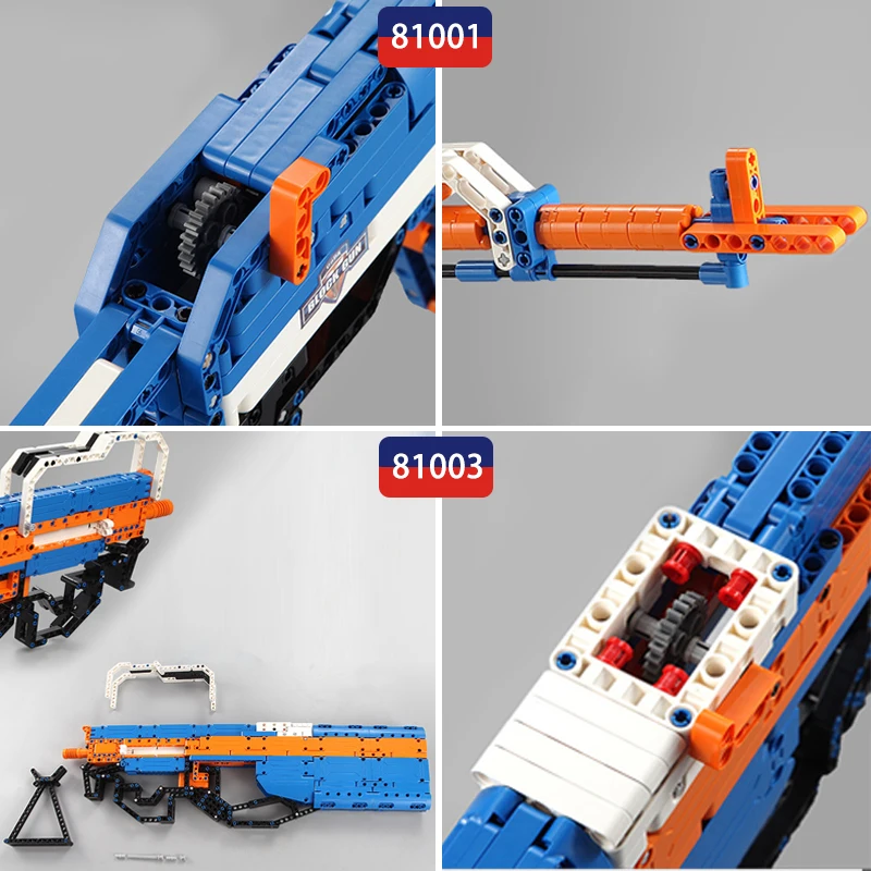 Модель игрушечного пистолета 98k ak47 строительные блоки совместимые с LEGO technics