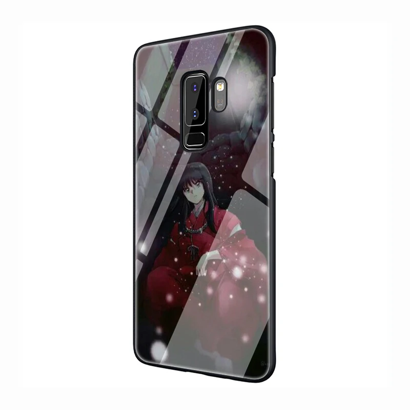 G9 Inuyasha закаленное Стекло мягкий чехол для телефона для samsung Galaxy S7 край S8 S9 S10 Note 8, 9, 10, плюс A10 A20 A30 A40 A50 A60 A70 - Цвет: G9