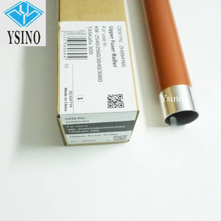2 шт. верхний фьюзерный ролик для kyocera KM2560 2540 3040 3060 TASKalfa 300i|Валик термозакрепления|