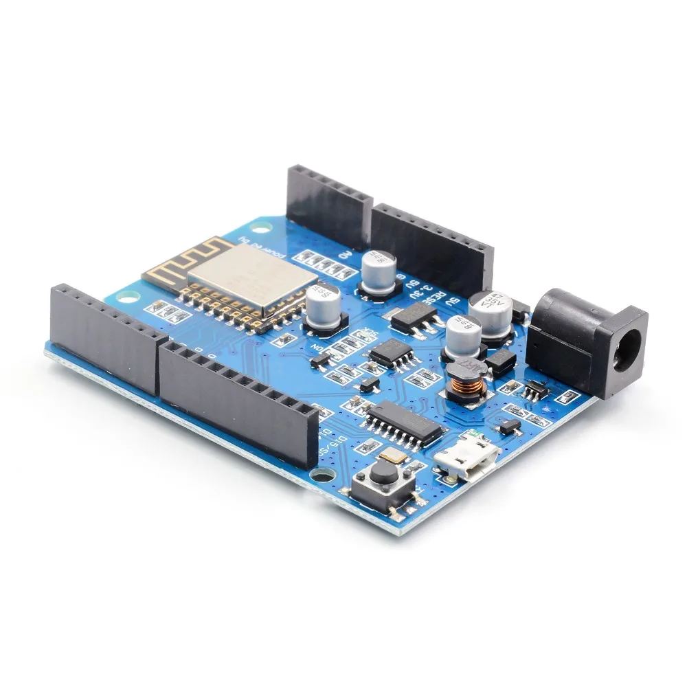 D1 CH340 CH340G WiFi макетная плата ESP8266 ESP 12 12E модуль IDE UNO R3 Micro USB ONE 3 v 5v 1A|Интегральные