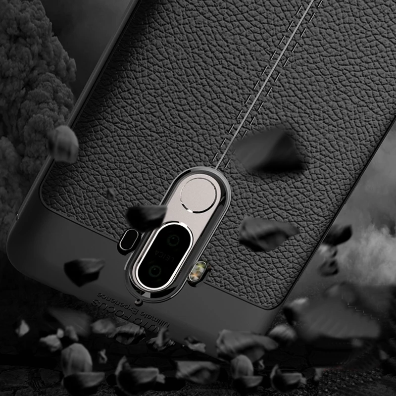 YUETUO Роскошный кожаный чехол для телефона с рисунком huawei mate 9 10 mate10 mate9 силиконовые