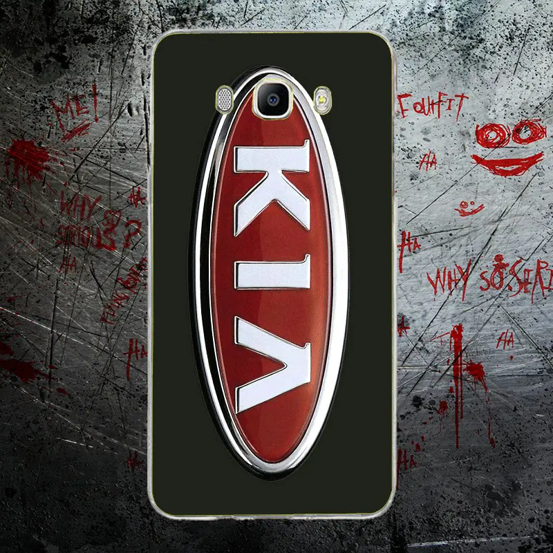 Модный логотип Kia корейские марки автомобилей, выпущенные для Coque samsung Galaxy J1 J2 J3 J5 J7 A3 A5 A7 Чехол Мягкий ТПУ силиконовый чехол для телефона