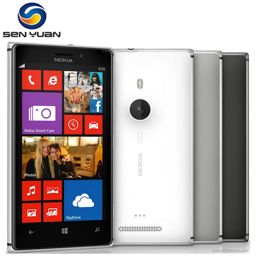 Оригинальный разблокированный Nokia Lumia 925 Восстановленный мобильный телефон с Windows