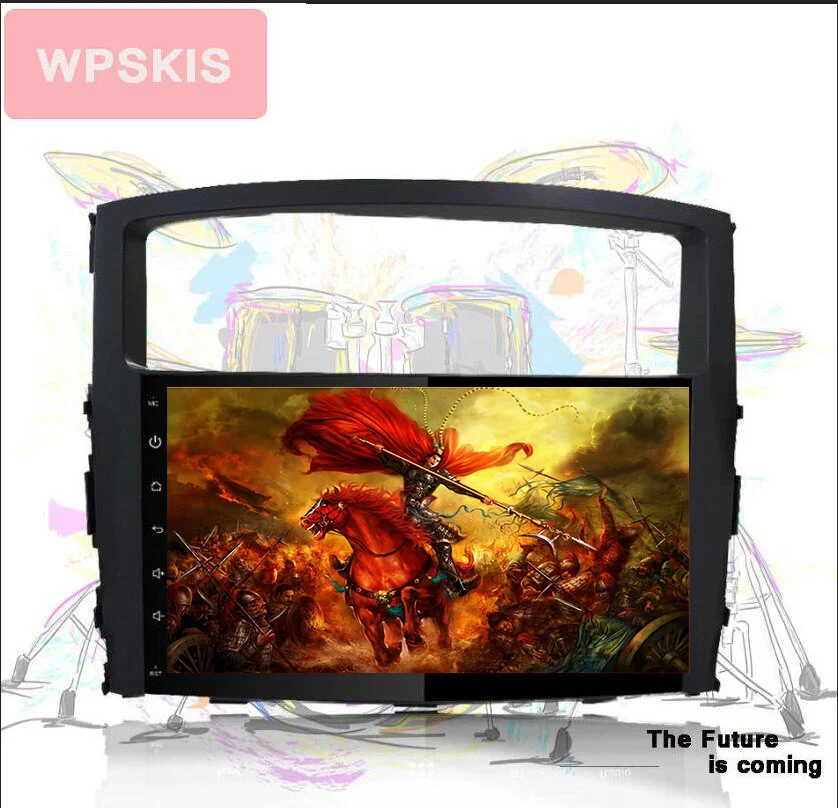 WPSKIS 9 &quotAndroid 10 0 6 Гб Ram автомобильный ПК блок лента стерео аудио монитор для MITSUBISHI