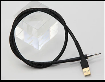 USB Cable 1 HiFi аудио GND усилитель декодер динамик аудио заземление коробка настройки мощности очиститель электронный черный отверстие большой средний - Цвет: USB Cable 1
