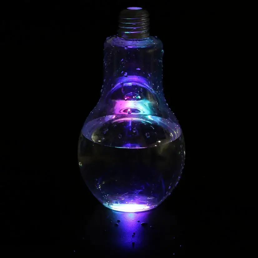Светодиодная светящаяся лампочка для бутылки с водой Симпатичные герметичные