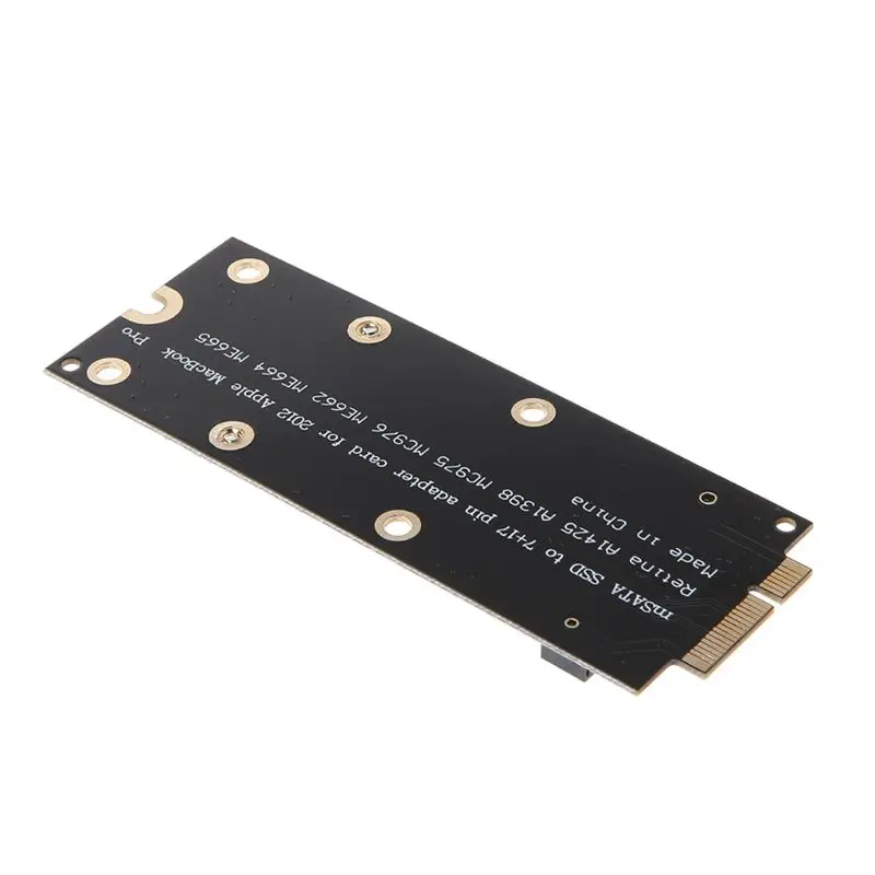 New Mini MSATA 7+17 Pin mSATA SSD to for MACBOOK PRO Retina MC976 A1425 A1398 A1418 A1419 Hard Disk Adapter Card | Компьютеры и офис