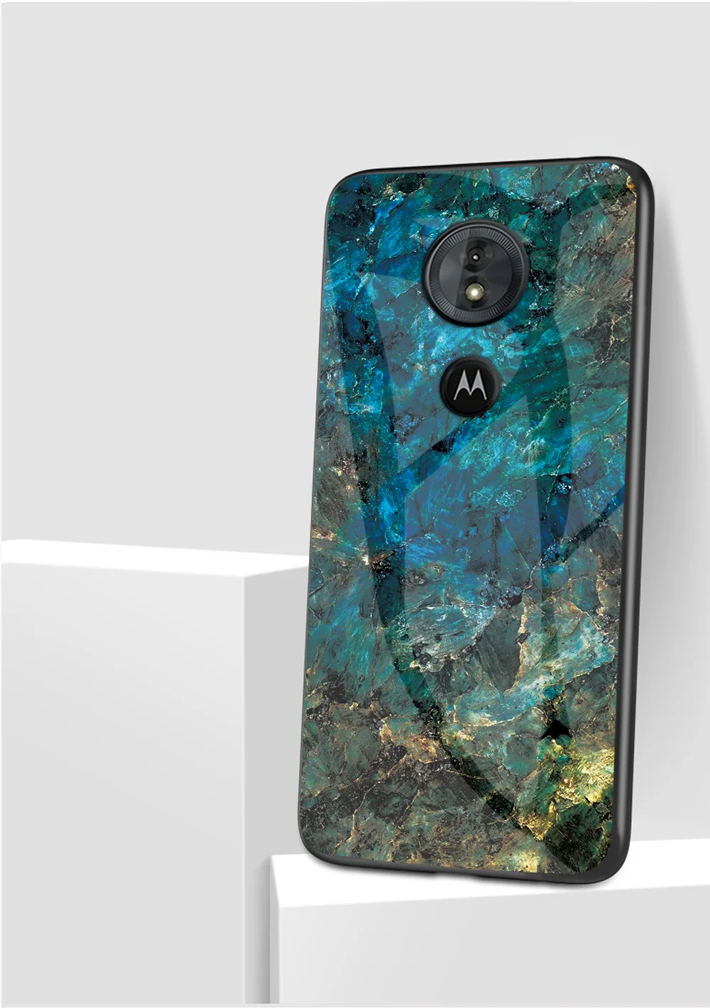 Для moto rola moto G6 Plus чехол Роскошный Мраморный зернистый жесткий закаленное стекло защитный чехол на заднюю панель для moto g5s plus g6 g5s оболочка