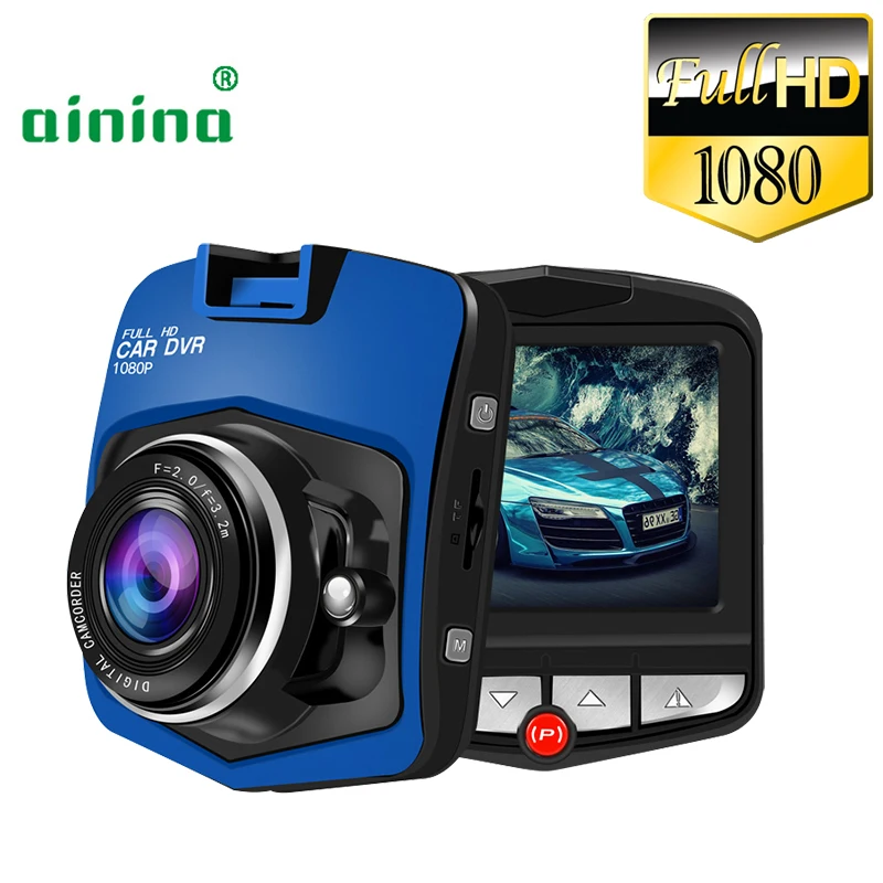 Ainina Приборная панель автомобиля камера FHD1080P щит автомобиля dashcam, 170 градусов широкий угол обзора, g-сенсор, ночного видения автомобильные видеорегистраторы
