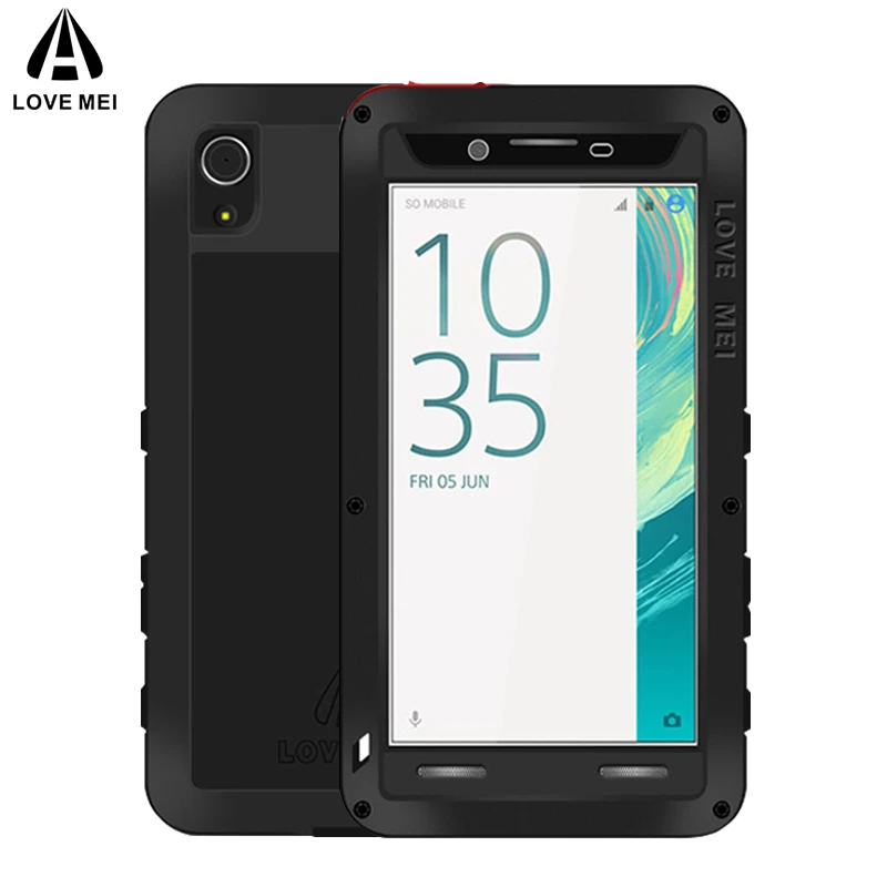 LOVE MEI металлический алюминиевый чехол для sony Xperia X, мощный защитный противоударный водонепроницаемый чехол для sony Xperia X F5122 F5121