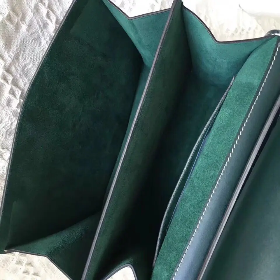 Женские винтажные сумки из натуральной кожи цвет зеленый/черный/коричневый