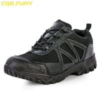 cqb fury sky wolf mens summer black military boots breathable ankle lace up tactical boot mesh rubber combat boot size 38 46
