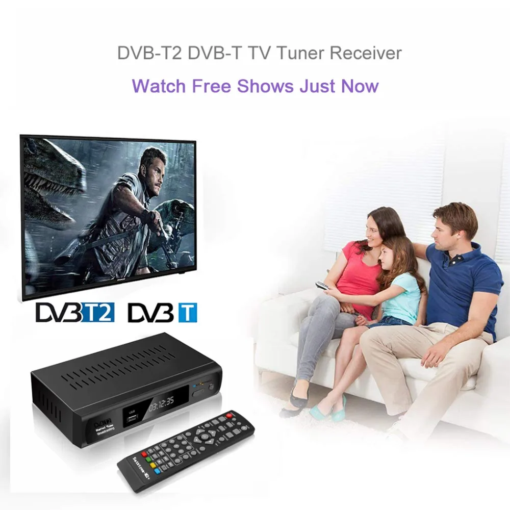 Satxtrem M2 Plus DVB-T2/DVB-T ТВ-тюнер HD DVB T2 USB Wifi приемник цифрового ТВ DVBT2 Vga Smart tv Box поддержка AC3 аудио PVR EPG