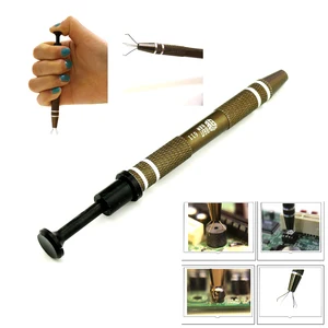 Высококачественные прецизионные детали, захват компонентов чипа ИС, захват Зажимная клипса, инструменты для захвата, инструмент для ремонта дизайна с четырьмя крапанами