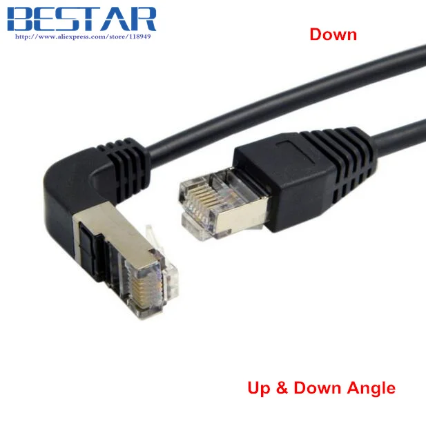 Прямой сетевой кабель 0 5 м 1 2 3 угловой Cat5e 8P8C STP Cat 5e RJ45 Lan Ethernet 90D 50 см|patch cord|rj45 lanlan