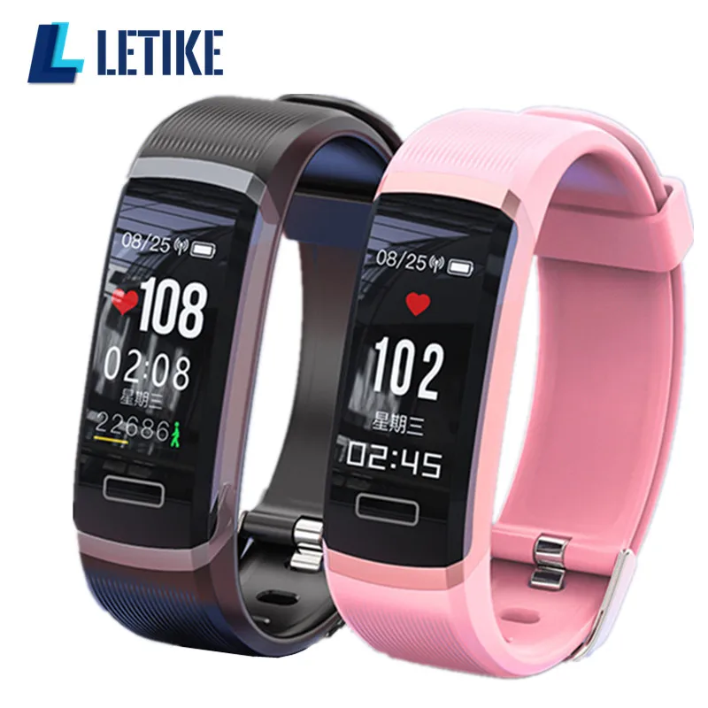 Letike спортивный цветной экран умный Браслет IP67 Водонепроницаемый Фитнес трекер