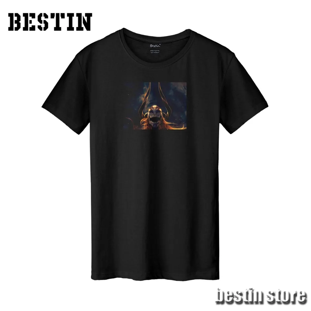 Bestin NEW Anime BLEACH Kurosaki Ichigo Cotton T shirt/Sweatshirt/Hoodies Unisex Harajuku Cosplay Good Quality Hipster X1068 | Мужская
