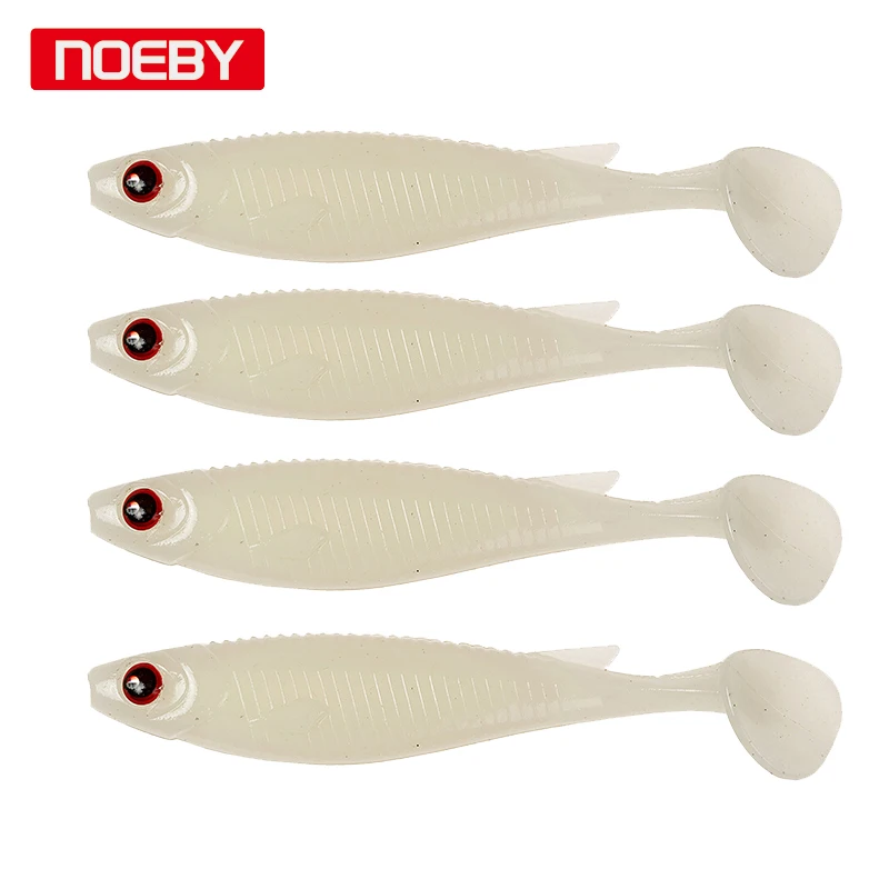 Noeby Pesca Tiddler мягкие приманки 10 см 4 шт./пакет для рыбалки имитации мягкой рыбы
