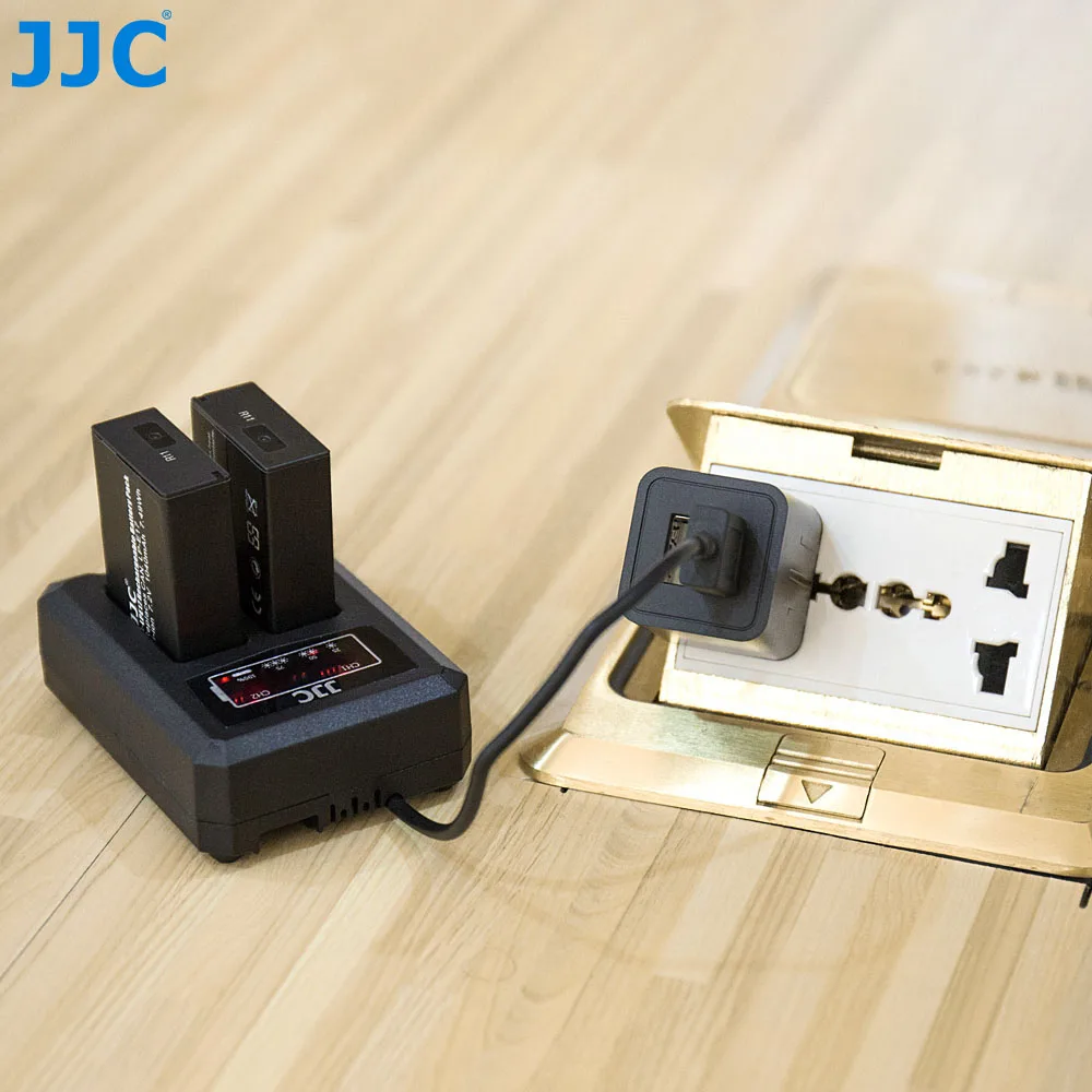 JJC USB двойное зарядное устройство для Canon LP-E17 LPE17 на камеру EOS M5 M6 Mark II M6 M3 77D 800D 760D 750D заменяет LC-E17C LC-E17