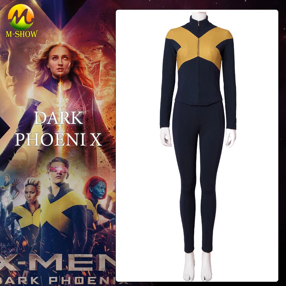 3D принт X-men Темный Феникс косплей костюм Темный Феникс Косплей Полный комплект униформы костюмы на Хэллоуин для женщин