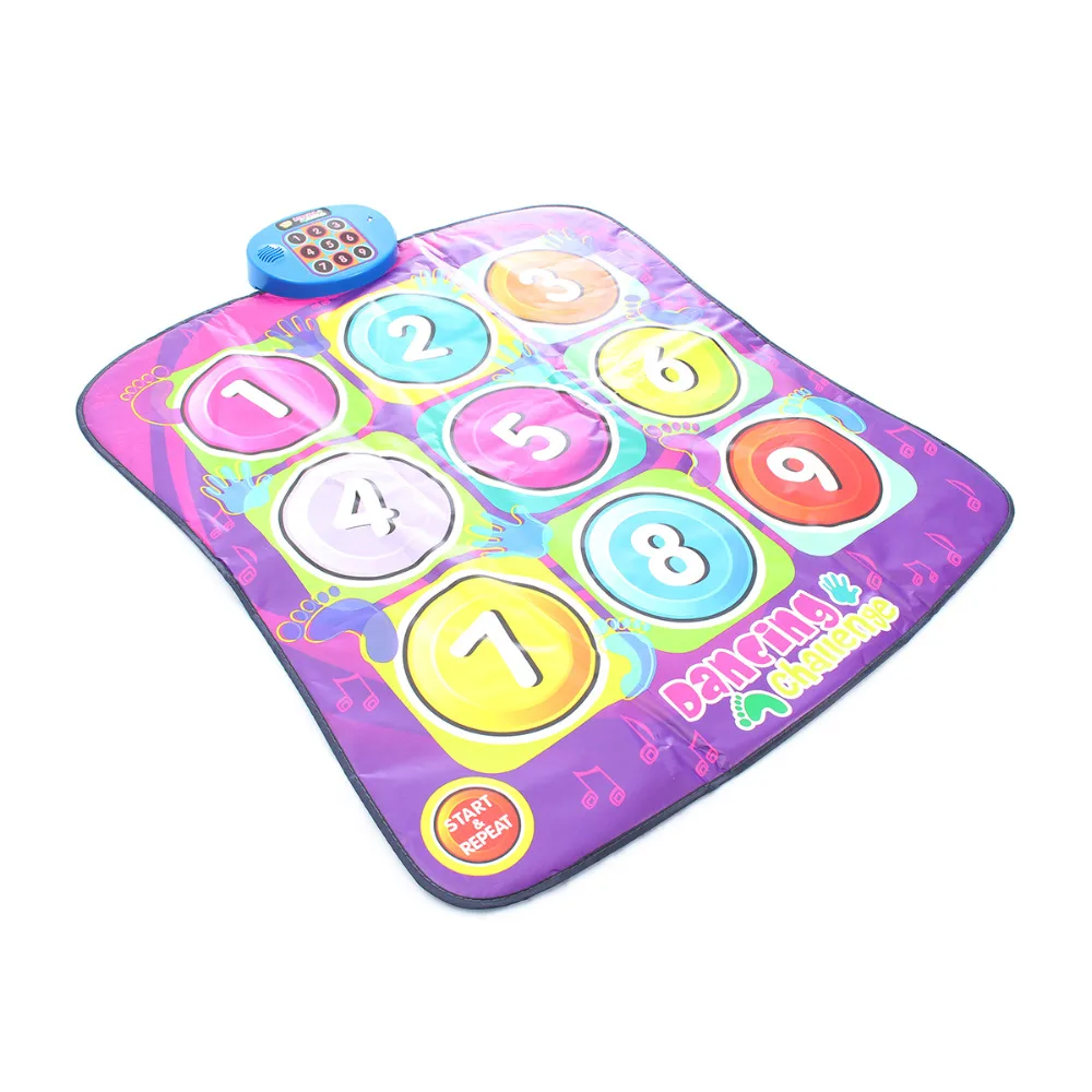 5 уровень дети электронная музыка Танцы танец Playmat сенсорный коврик игрушка