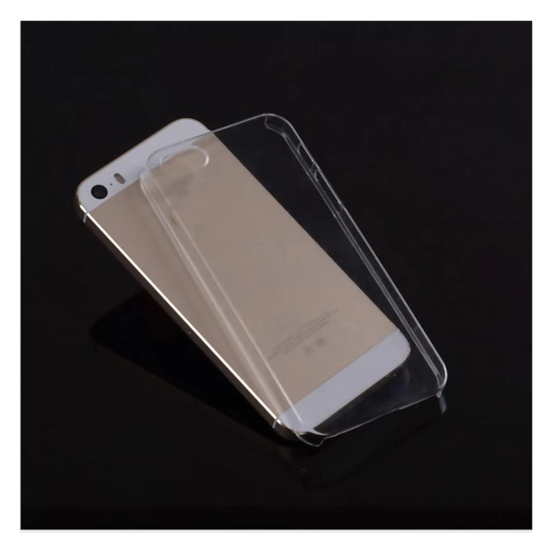 Ультратонкий жесткий пластиковый чехол для iPhone 5 5S SE 6S 6 plus 5C 4 4S PC прозрачный