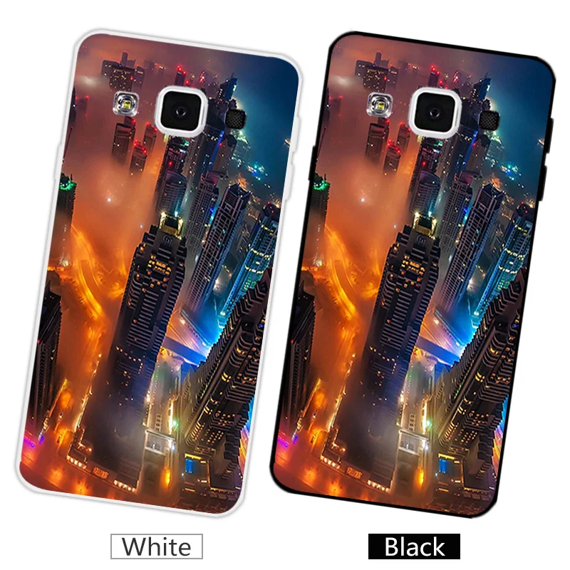 Роскошный чехол для телефона Samsung Galaxy A5 A500 A500F A5000 с функцией ночной сборки