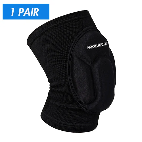 2PC Kneepads WOSAWE наколенники налокотники Наколенники Защита для волейбола баскетбола наколенники Поддержка MTB велосипедные наколенники Elbowpads - Цвет: 2PC Kneepads