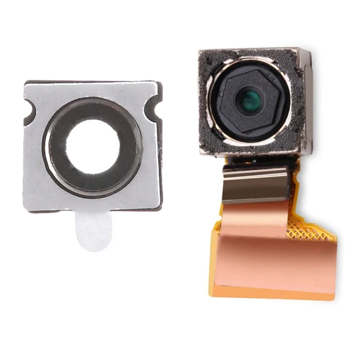 Задняя камера кольцо Крышка объектива и задняя сторона камеры модуль для Sony Xperia Z