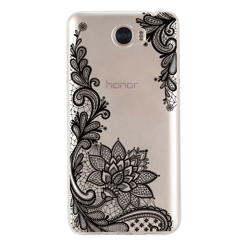 Fashion Lace Mandala Flower For Huawei P10 lite Honor 9 6A Y5 Y6 II Y7 Nova 2 Plus P8 P9 Lite 2017 Mate 10 Pro Phone Case |