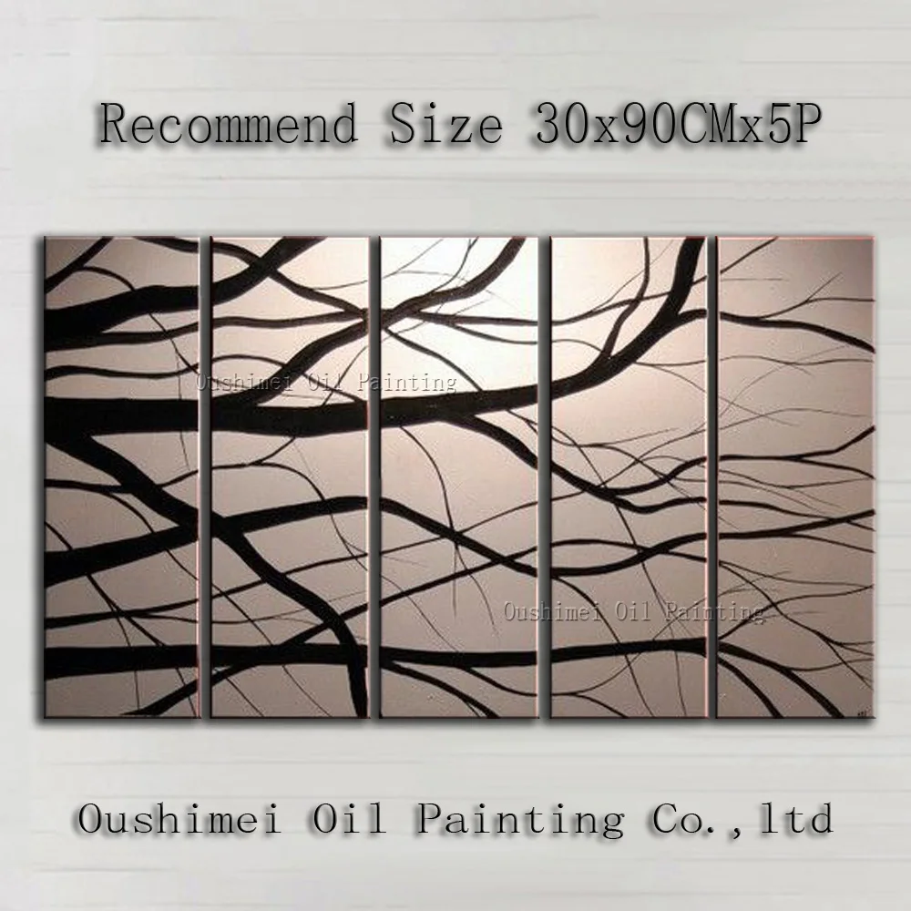 Современный дизайн высокое качество абстрактная живопись маслом на холсте