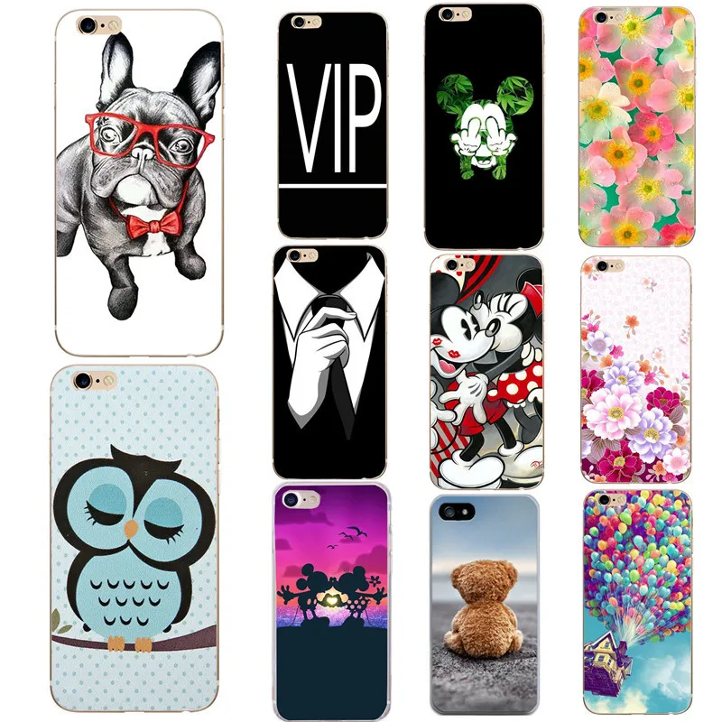Cartoon Phone Case For iPhone 7 Soft TPU Flamingo Girl Cases Apple 5 6 s 5s 6s 8 Plus X XS Coque Capa Fundas |
