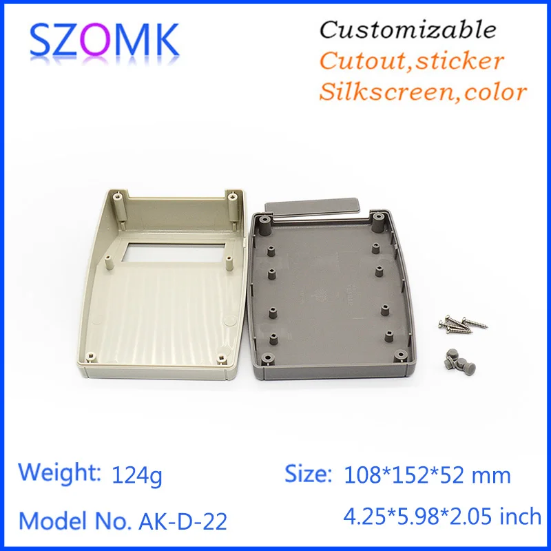 Szomk высокое качество настольный пластиковый корпус с ЖК дисплеем для электронных