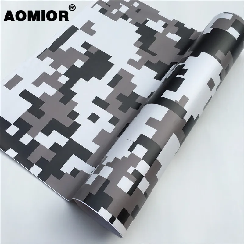 Камуфляжная Виниловая пленка для автомобиля Цифровой Камуфляжный виниловый