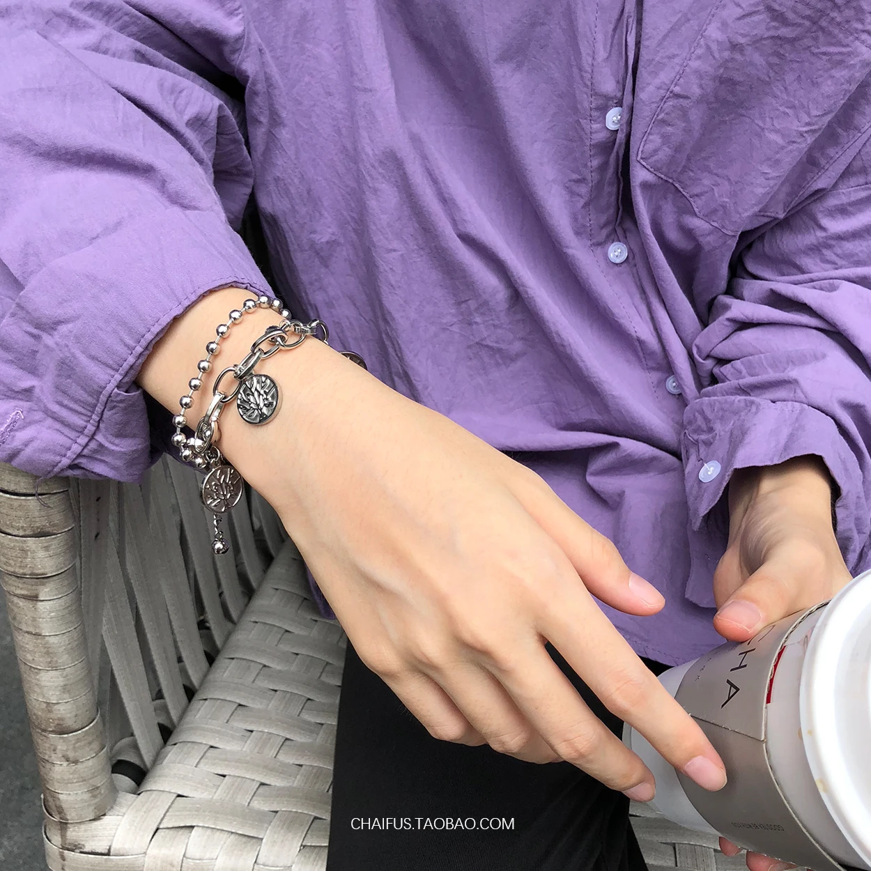 Браслет из нержавеющей стали/женский/панк/bileklik/femmeиз стали браслет pulsera hombre для
