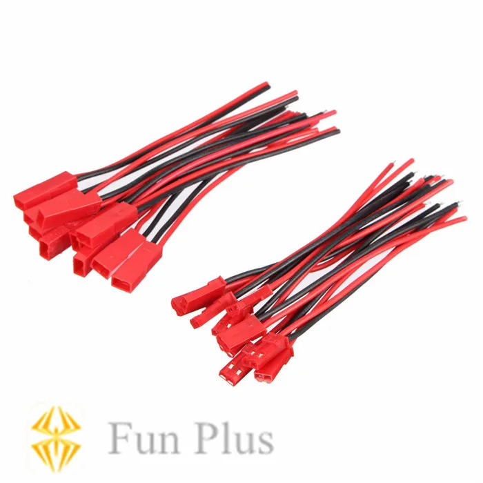 10 пар/лот 15 см мягкий JST RC модель разъем кабель провода Мужской Женский 22AWG |