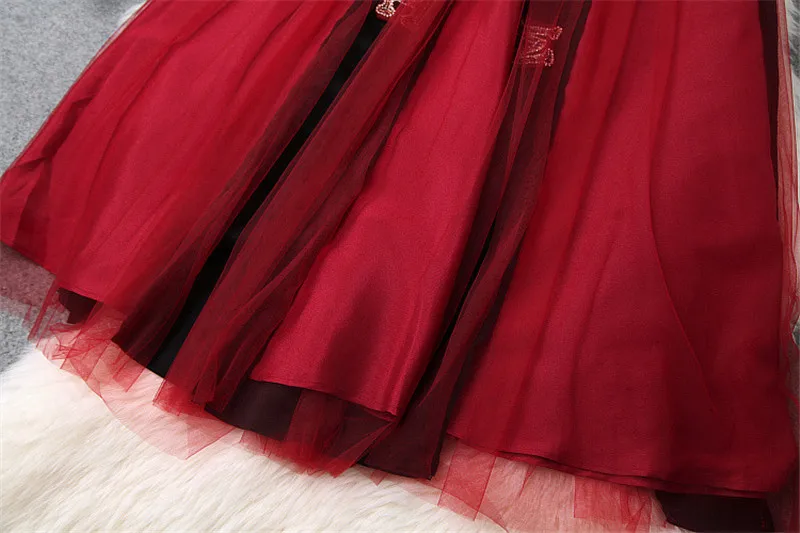 Дизайнер, весенний Модный комплект из 2 предметов с юбкой, Женский пуловер с коротким рукавом, Вязаный топ+ юбка из тюля с бриллиантами, комплект одежды