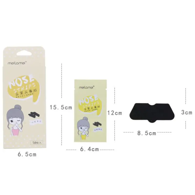 10 шт. экстракт зеленого чая эссенция отшелушивающая маска полоски для удаления