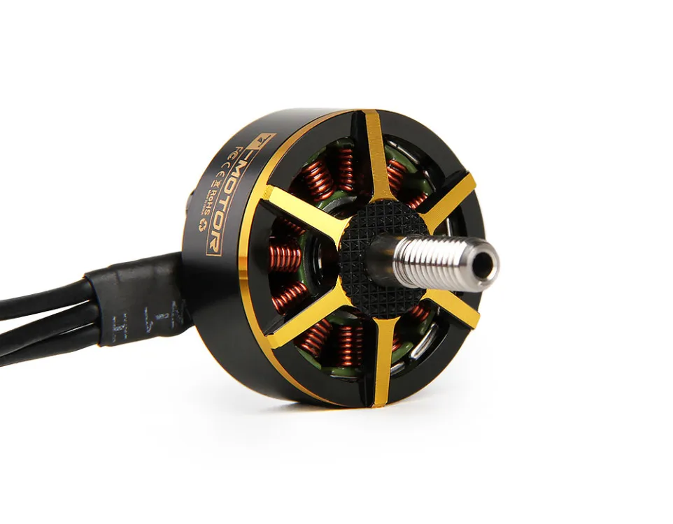 Высокомощный бесщеточный двигатель T motor Black Bird Edition 2207 2725K 2700KV 4 5S для