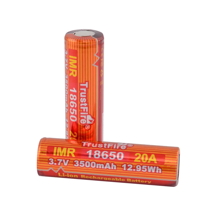 TrustFire IMR 18650 3500mAh 20A 3 7 V литий ионная аккумуляторная батарея (1 пара)|Портативные