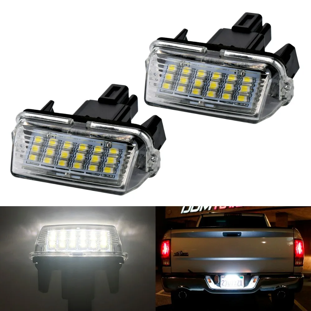 2 шт. Canbus автомобиля светодиодный номерной знак светильник для Camry 2013 авто ошибок